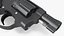Revolver piccolo nero opaco