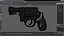 Revolver piccolo nero opaco
