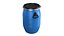 Plastic barrel with lid and handles