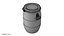Plastic barrel with lid and handles