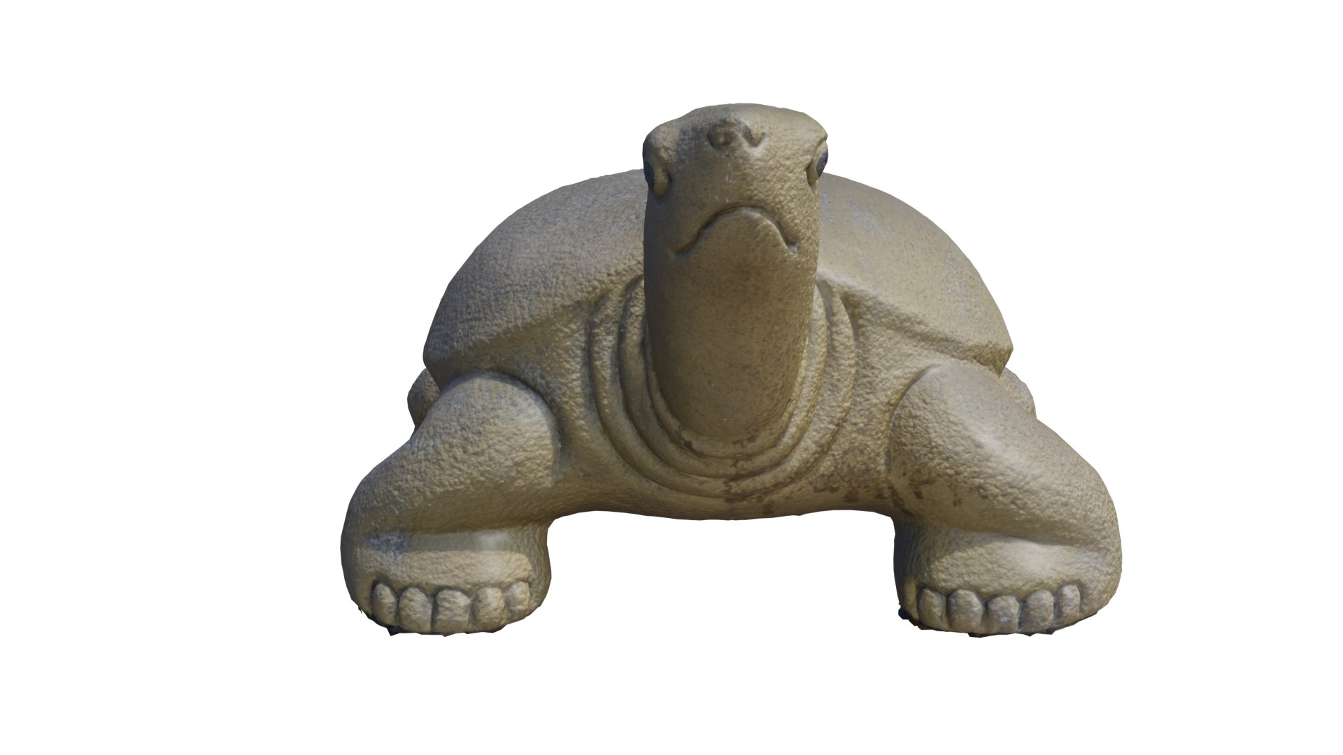 Korean Style Turtle Statue Model - TurboSquid 1838030