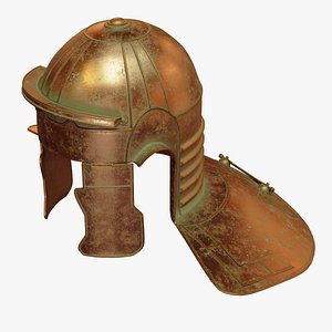 Roman Antient Helmet 3D