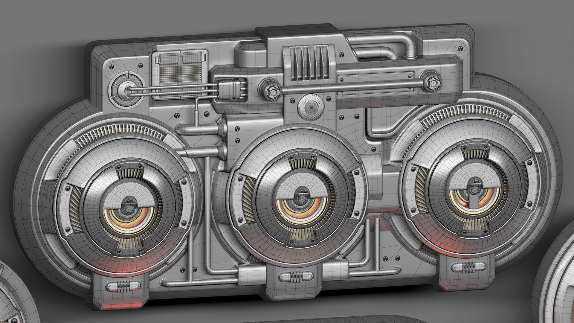 3D model Scifi Kitbash Hard Surface subdivision ready - TurboSquid 1972219
