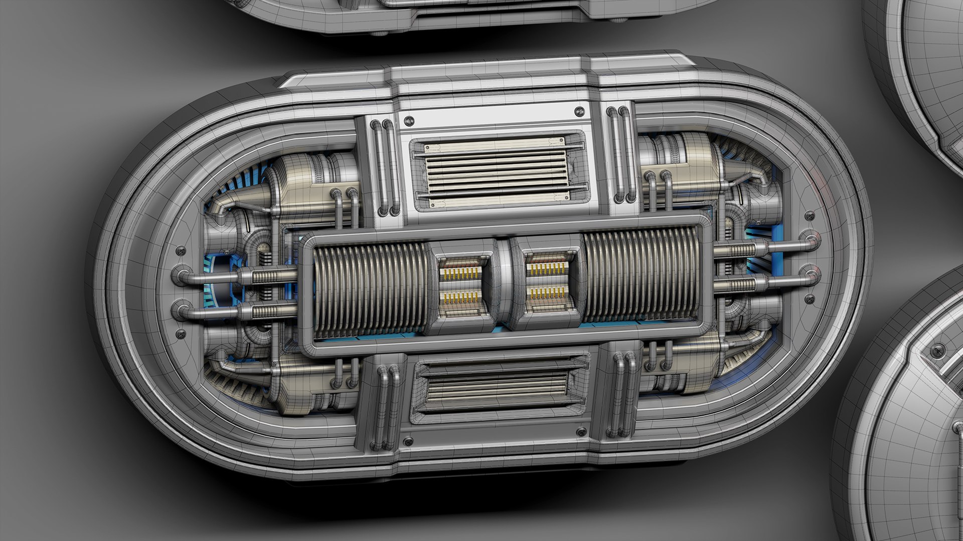 3D model Scifi Kitbash Hard Surface subdivision ready - TurboSquid 1972219