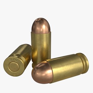3D model 9x18mm makarov cartridge