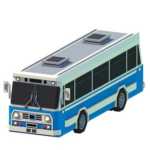Cartoon ISTANBUL BUS 02 3D