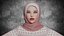 Sara – muslimisches Mädchen mit Hijab Low-Poly