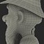 Assistente de desenho animado equipado para Cinema 4D