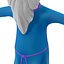 Assistente de desenho animado equipado para Cinema 4D