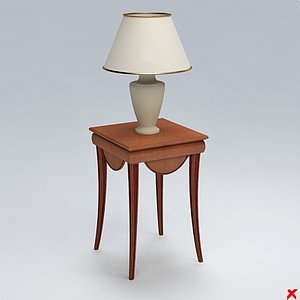 table lamp 3d max