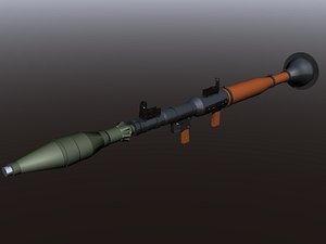 rpg gun rpg-7 3D