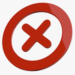 Cross Mark Symbol Icon