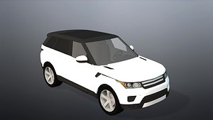 realistic car-1 animation 3D
