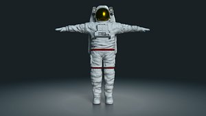 3d astronaut character model