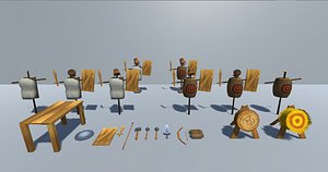 Low Poly Gameready Training camp