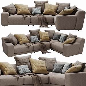Blanche tutto sectional 3D