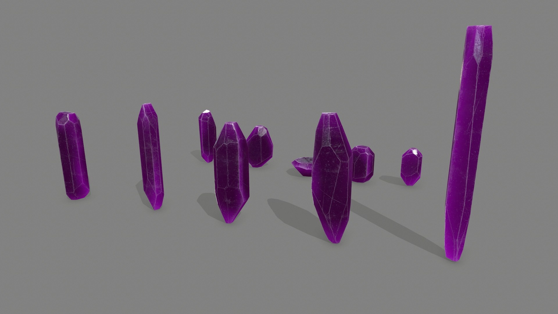 Crystal Set Model - TurboSquid 2135862