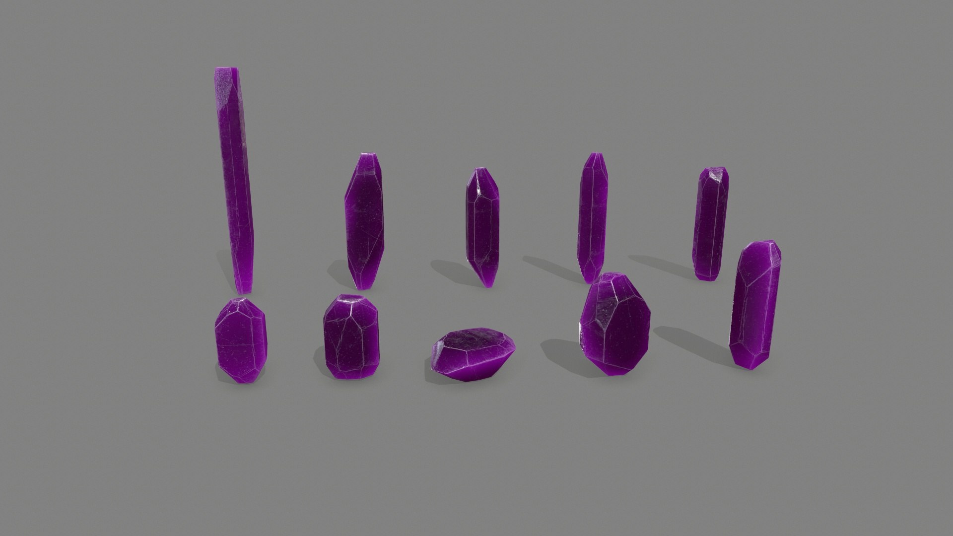 Crystal Set Model - TurboSquid 2135862