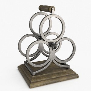 Albert Wine Rack Black
