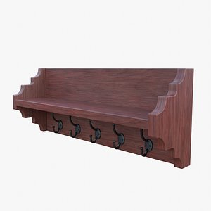 Wall Mounted Coat Rack