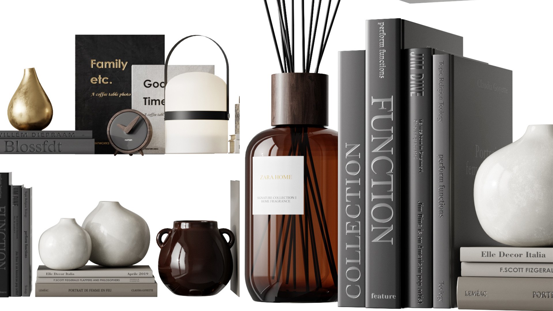 Decor Set 5 3D - TurboSquid 1725564