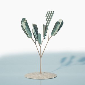 Conceptual shrub S1Av1 3D model