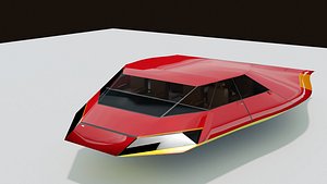 flying car future 3D model