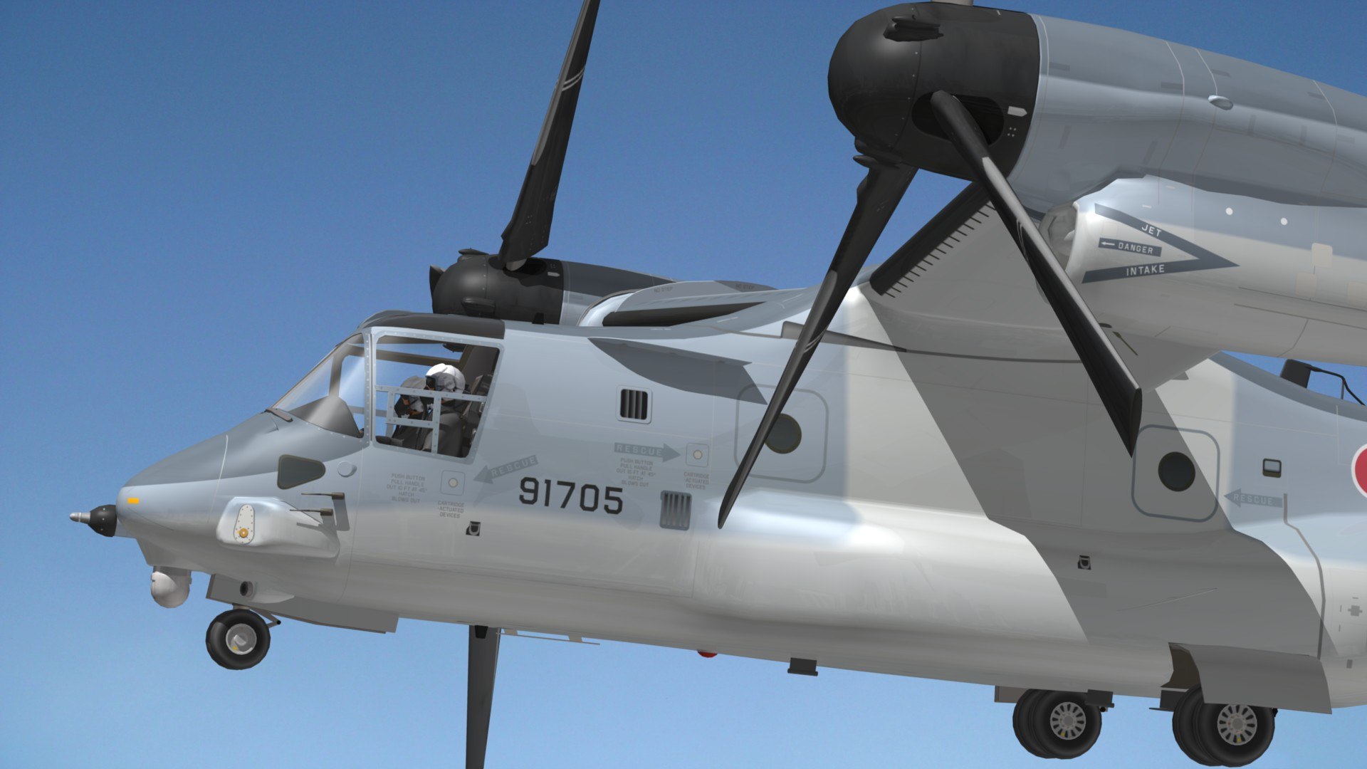 3D CMV22 Osprey Japan - TurboSquid 1752193