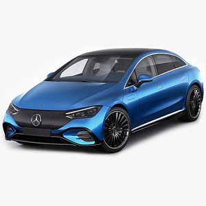 3D Mercedes EQE 2023