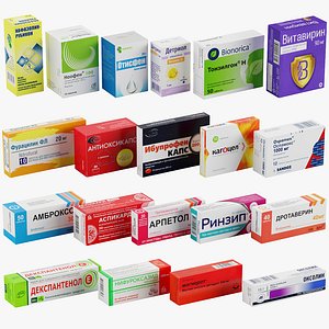 3D Medicine Pills Box v2