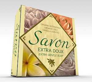 savon soap 3d c4d