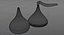 Hershey's Kisses Brown Milk Choclate
