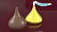 Hershey's Kisses Brown Milk Choclate