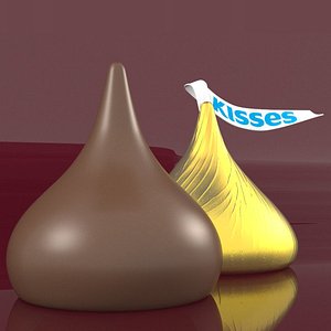 hershey s kisses 3D model