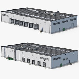 Industrial Building 37 Black model