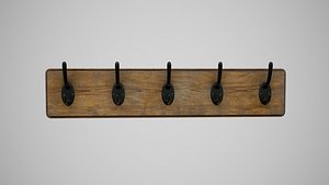 WallCoatHanger 3D model