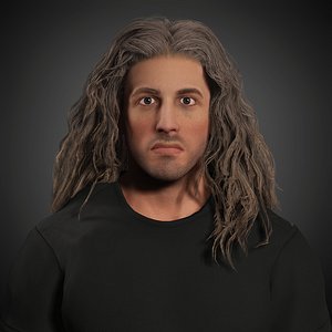 3D model Sylvester Stallone Character