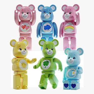Bearbrick Care bear Set