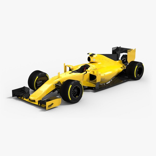 low-poly formula 1 2016 3d max