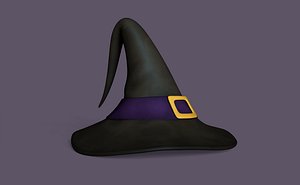 witch hat - 3D model