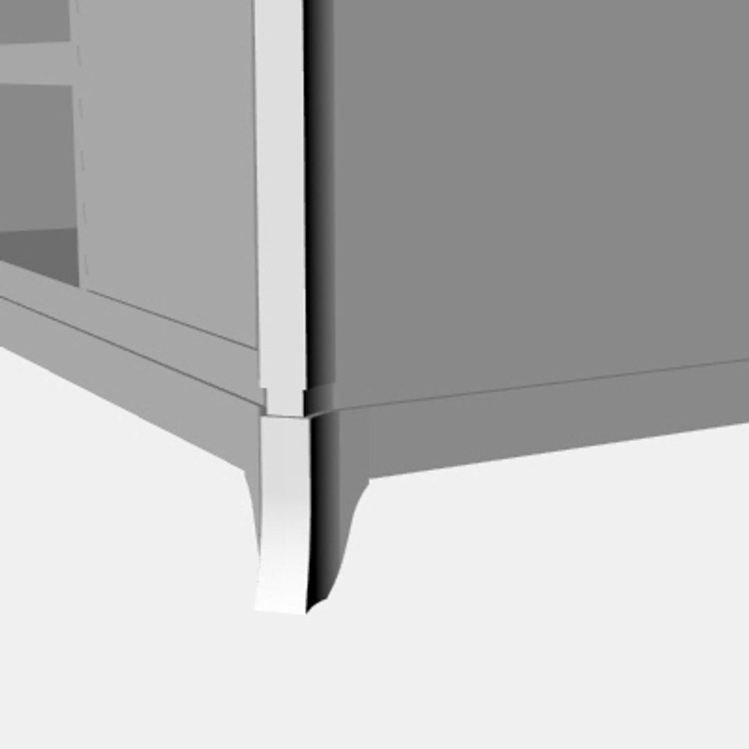 Entertainment Console Wall Unit 3d 3dm