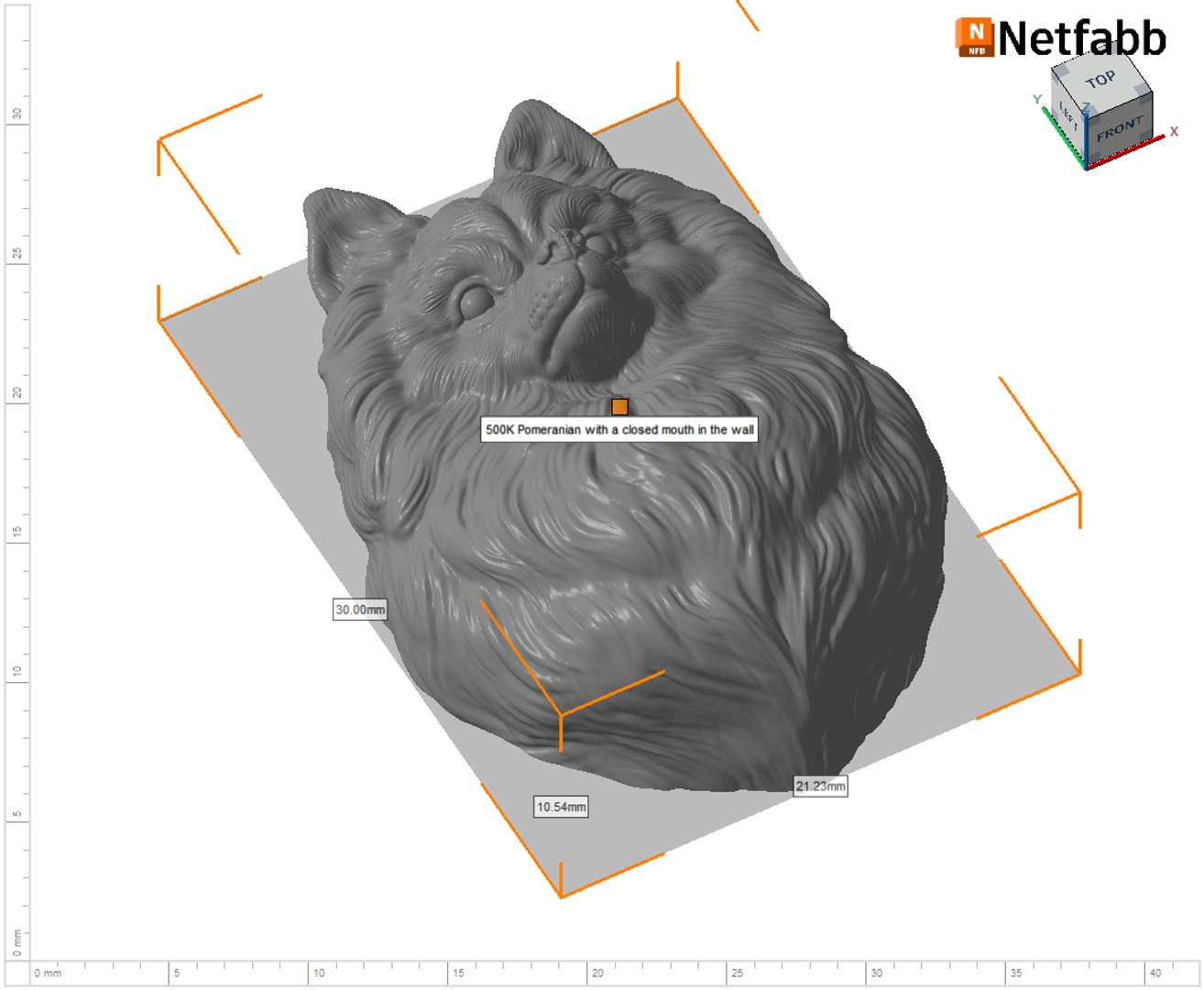 3D Pomeranian with a closed mouth https://p.turbosquid.com/ts-thumb/28/BU3jug/Wi/62/png/1744661744/1920x1080/fit_q87/20a262f38307f9782788eaf36d61384440951427/62.jpg