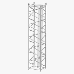 3D model crane d intermediate section