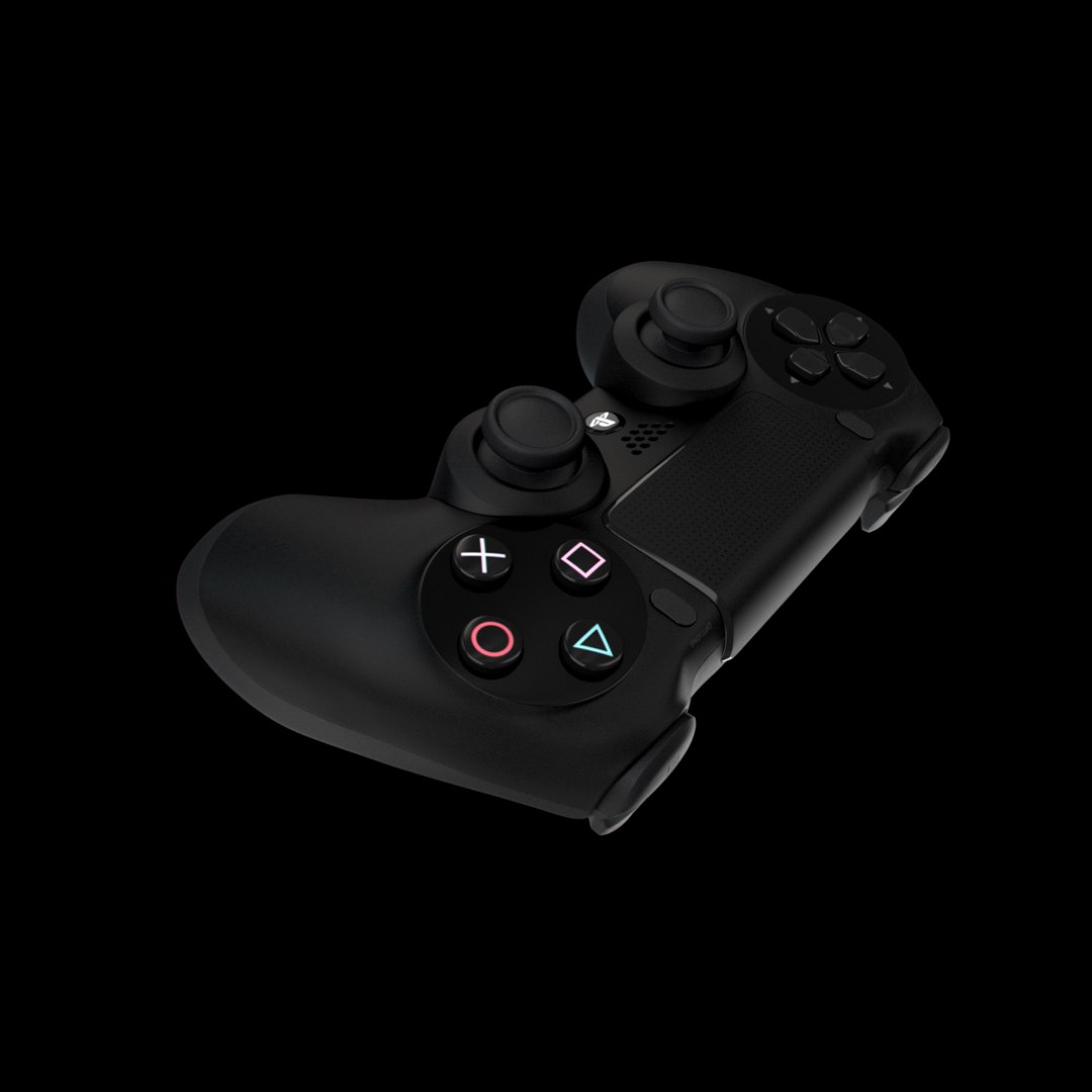 Ps4 Joystick 3D Model TurboSquid 1313484