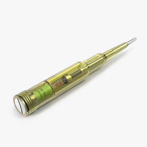 Screwdriver Circuit Tester 3D Model