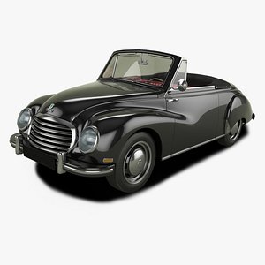 DKW 3-6 F93 Cabriolet 3D model