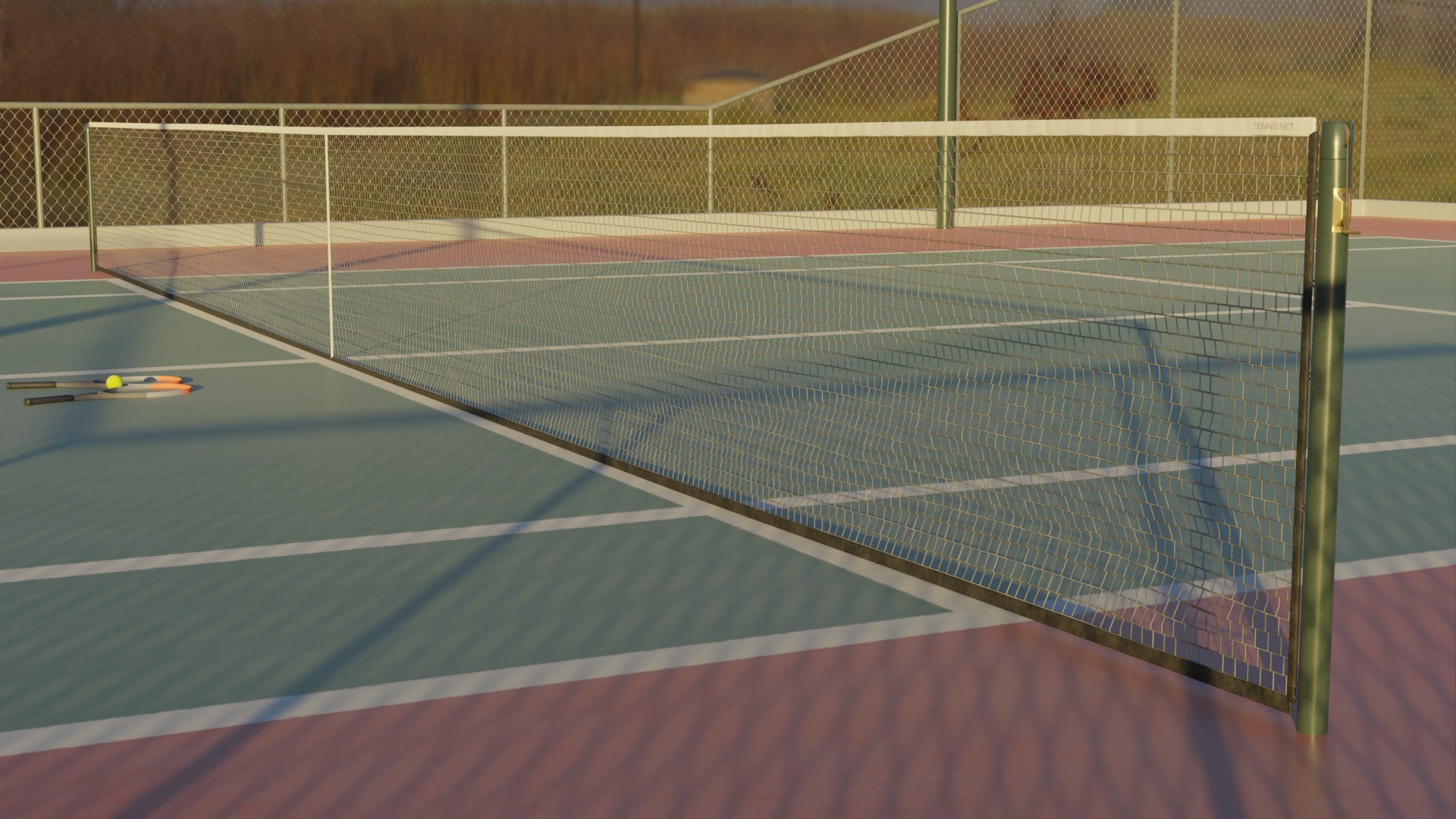 3D Tennis Court https://p.turbosquid.com/ts-thumb/28/M7l0fO/ht/netclose2/png/1653135524/1920x1080/fit_q87/2db9b3af32ec5c132c266690867f8aa952ebfadc/netclose2.jpg