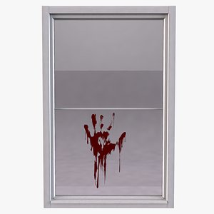 Bloody Hand Print 3D model