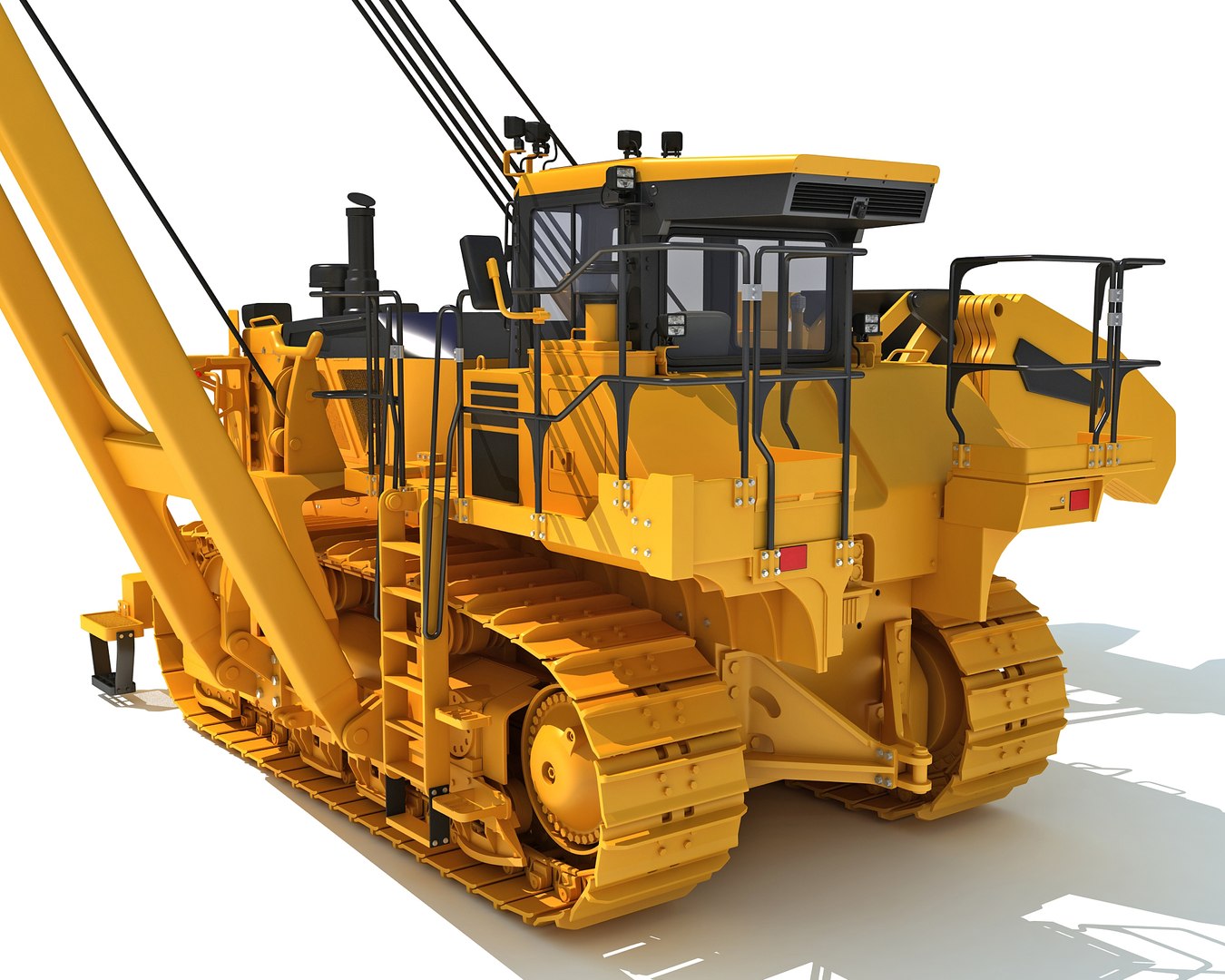 3D Track Dozer Pipelayer - TurboSquid 2235843