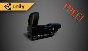 3D collimator sight barska model